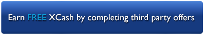 Earn FREEE XCash by completing third party offers